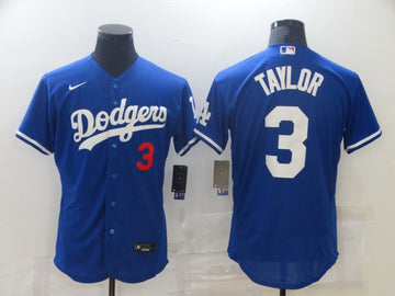 Chris Taylor Los Angeles Dodgers royal jersey