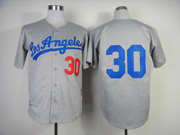 Los Angeles Dodgers grey jersey