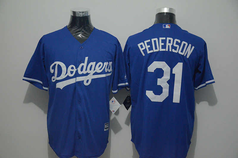 Joc Pederson Los Angeles Dodgers blue jersey