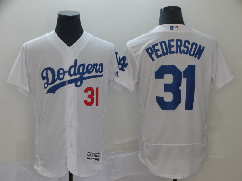 Joc Pederson Los Angeles Dodgers white jersey