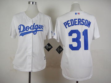 Joc Pederson Los Angeles Dodgers white jersey