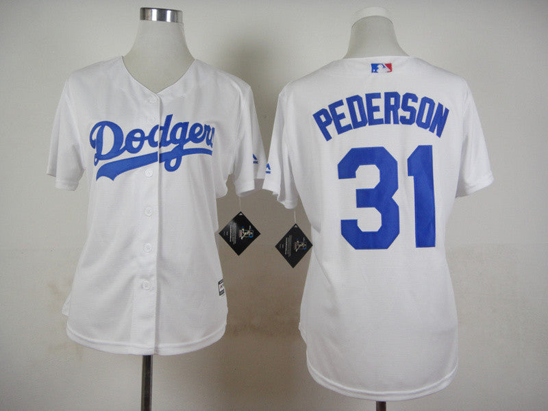 Joc Pederson Los Angeles Dodgers white jersey