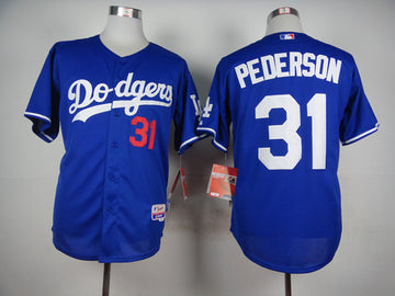 Pederson Los Angeles Dodgers blue jersey
