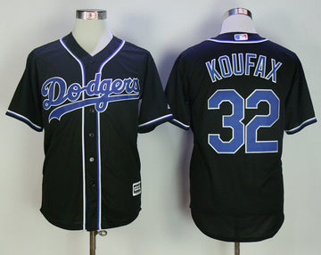 Sandy Koufax Los Angeles Dodgers black jersey