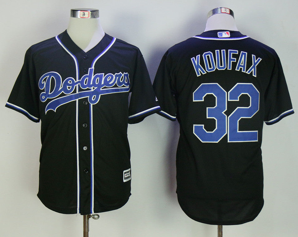 Sandy Koufax Los Angeles Dodgers black jersey