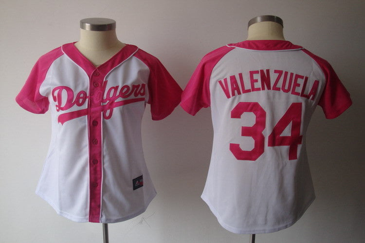 Fernando Valenzuela Los Angeles Dodgers white Fashion jersey