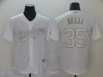 Cody Bellinger Belli Los Angeles Dodgers white jersey