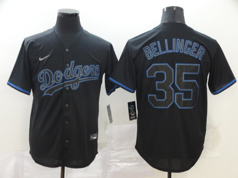 Cody Bellinger Los Angeles Dodgers black Shadow jersey