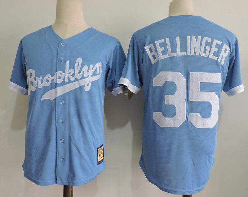 Cody Bellinger Los Angeles Dodgers blue Throwback jersey