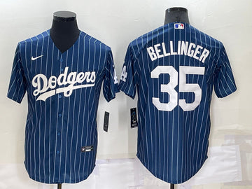 Cody Bellinger Los Angeles Dodgers blue Throwback jersey