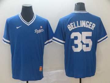Cody Bellinger Los Angeles Dodgers blue Throwback jersey