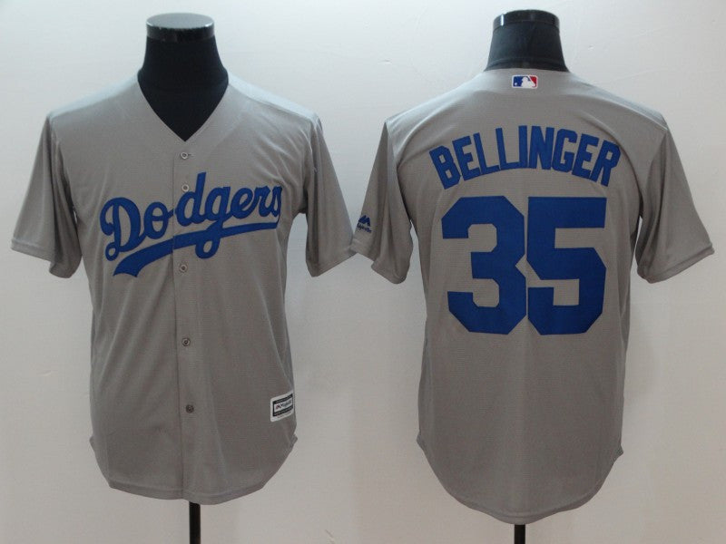 Cody Bellinger Los Angeles Dodgers gray jersey