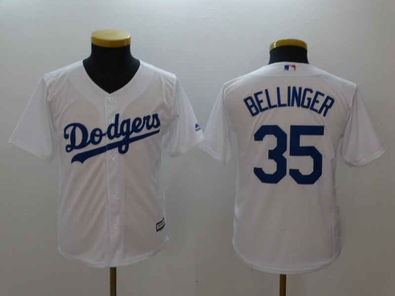 Cody Bellinger Los Angeles Dodgers gray jersey