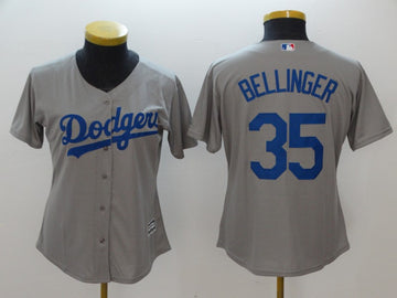 Cody Bellinger Los Angeles Dodgers gray jersey