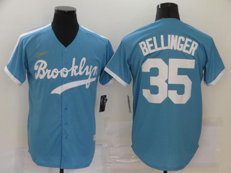Cody Bellinger Los Angeles Dodgers blue Cooperstown jersey