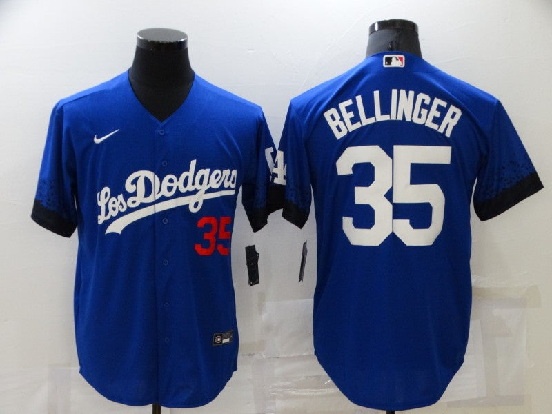 Cody Bellinger Los Angeles Dodgers royal City Connect jersey