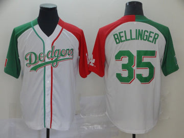 Cody Bellinger Los Angeles Dodgers white Heritage jersey