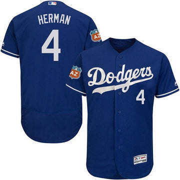 Babe Herman Los Angeles Dodgers blue jersey