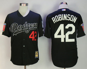 Jackie Robinson Los Angeles Dodgers black Limited jersey