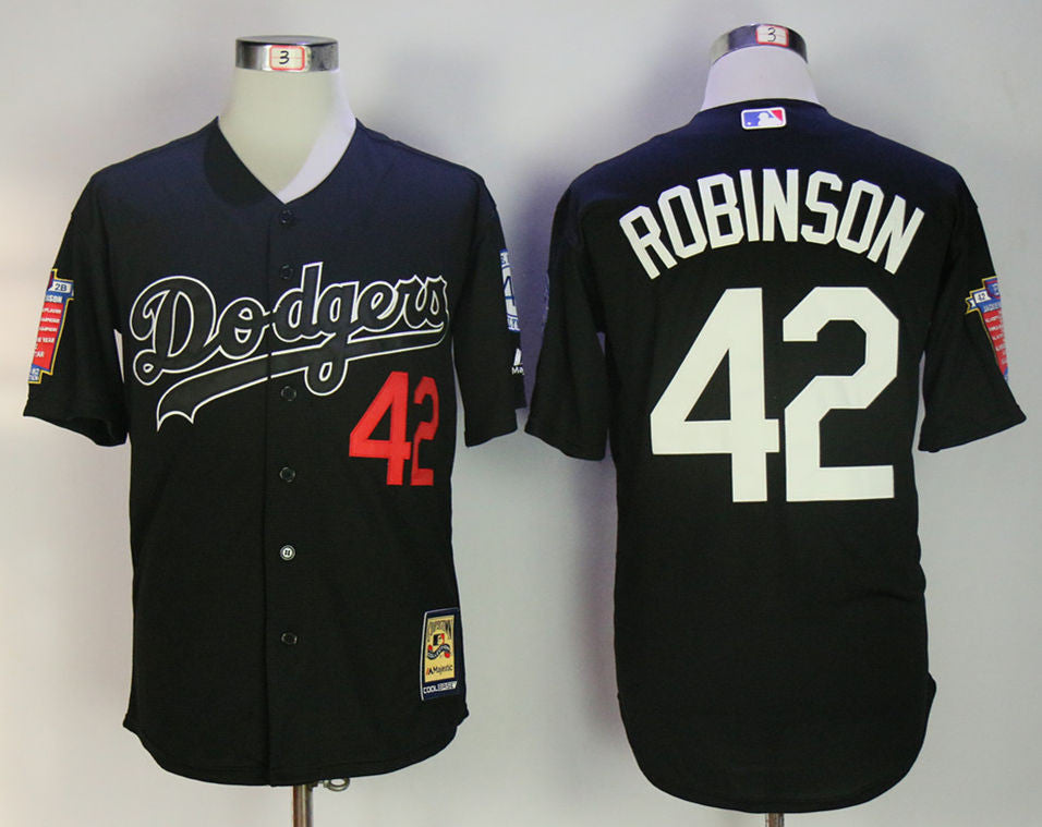 Jackie Robinson Los Angeles Dodgers black Limited jersey