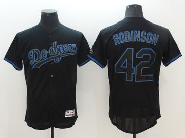 Jackie Robinson Los Angeles Dodgers black Fashion jersey