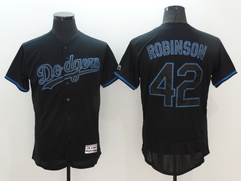 Jackie Robinson Los Angeles Dodgers black Fashion jersey