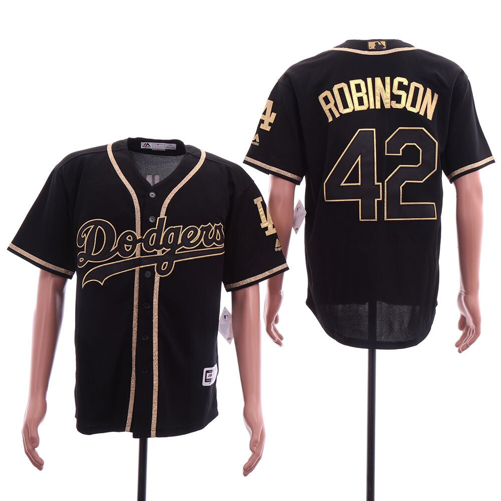 Jackie Robinson Los Angeles Dodgers black jersey