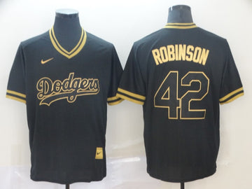 Jackie Robinson Los Angeles Dodgers black Legend jersey