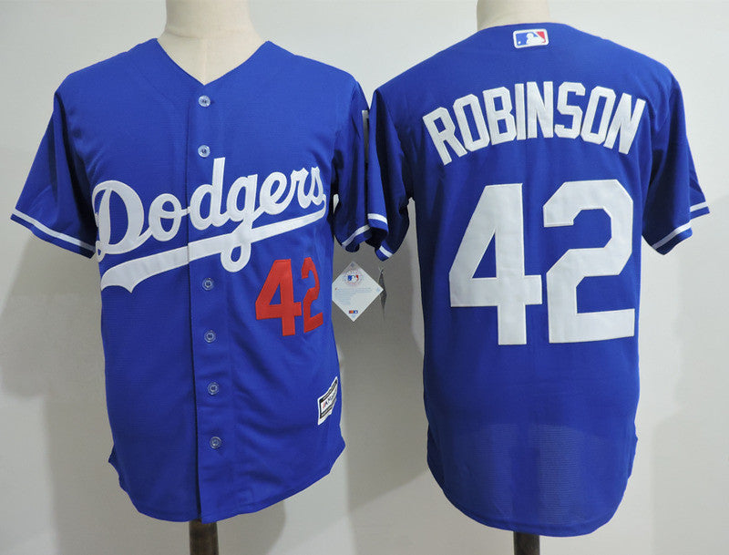 Jackie Robinson Los Angeles Dodgers blue jersey