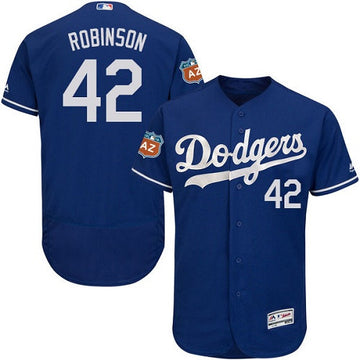 Jackie Robinson Los Angeles Dodgers blue jersey