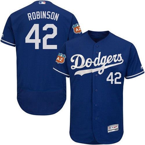 Jackie Robinson Los Angeles Dodgers blue jersey
