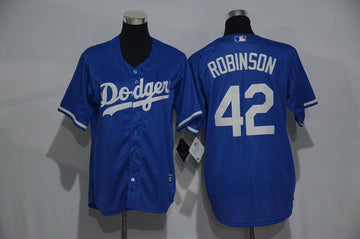 Jackie Robinson Los Angeles Dodgers blue jersey