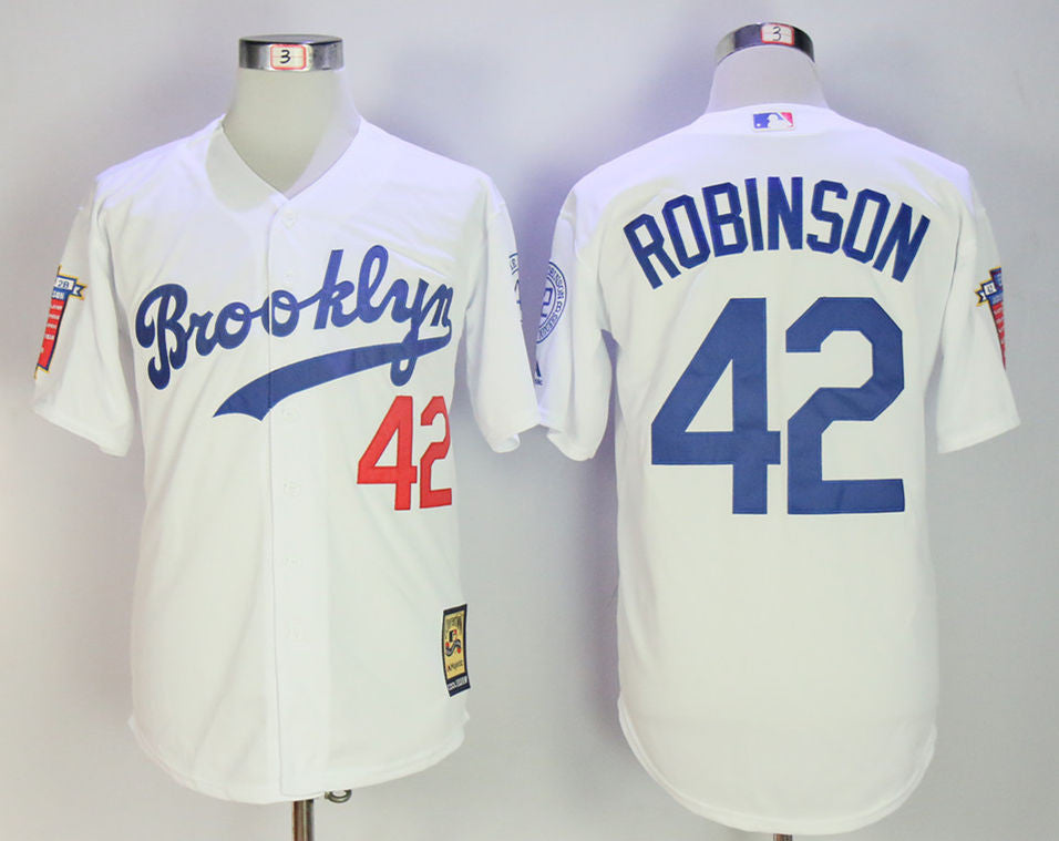 Jackie Robinson Los Angeles Dodgers white Limited jersey