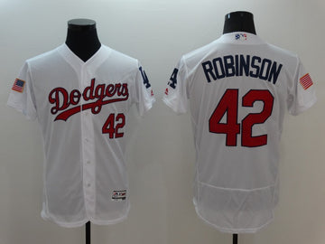 Jackie Robinson Los Angeles Dodgers white Fashion jersey