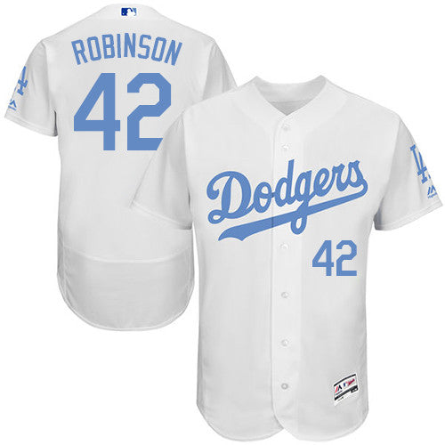Jackie Robinson Los Angeles Dodgers white jersey