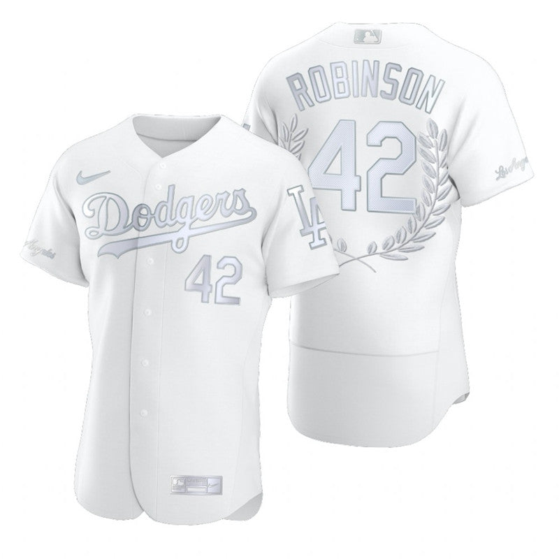 Jackie Robinson Los Angeles Dodgers white Fashion jersey