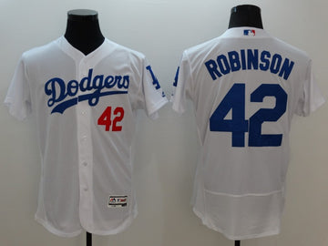 Jackie Robinson Los Angeles Dodgers white jersey