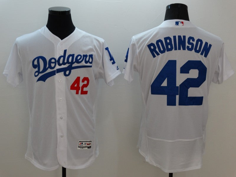 Jackie Robinson Los Angeles Dodgers white jersey