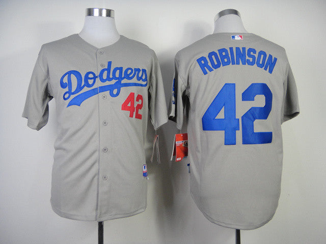 Robinson Los Angeles Dodgers grey jersey