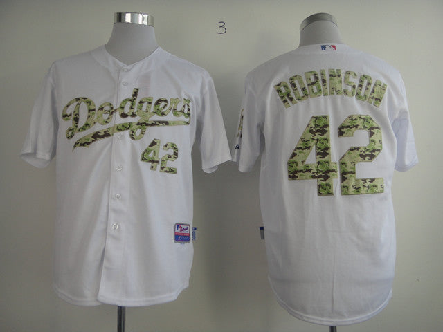 Robinson White Los Angeles Dodgers camo Camo jersey