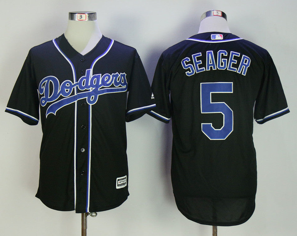 Corey Seager Los Angeles Dodgers black jersey