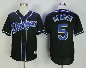 Corey Seager Los Angeles Dodgers black jersey