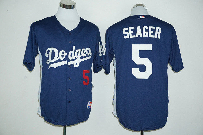 Corey Seager Los Angeles Dodgers blue jersey