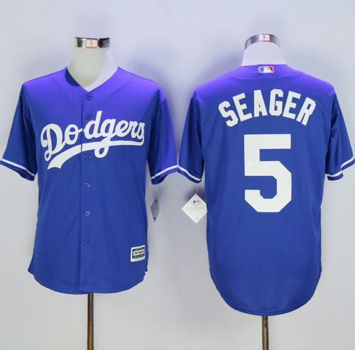 Corey Seager Los Angeles Dodgers blue jersey