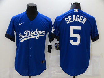 Corey Seager Los Angeles Dodgers royal City Connect jersey