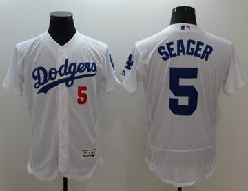 Corey Seager Los Angeles Dodgers white Authentic jersey