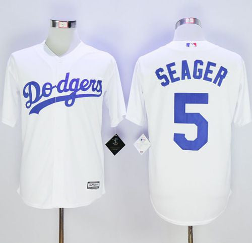 Corey Seager Los Angeles Dodgers white jersey