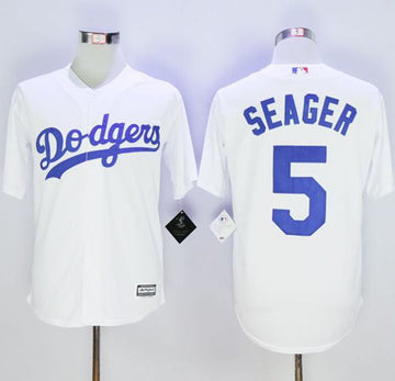 Corey Seager Los Angeles Dodgers white jersey