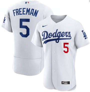 Freddie Freeman Los Angeles Dodgers white jersey