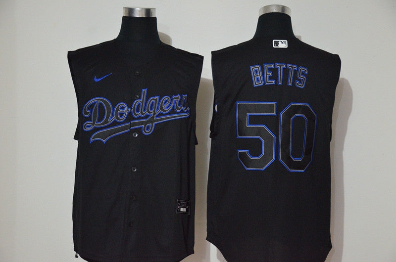 Mookie Betts Los Angeles Dodgers black jersey